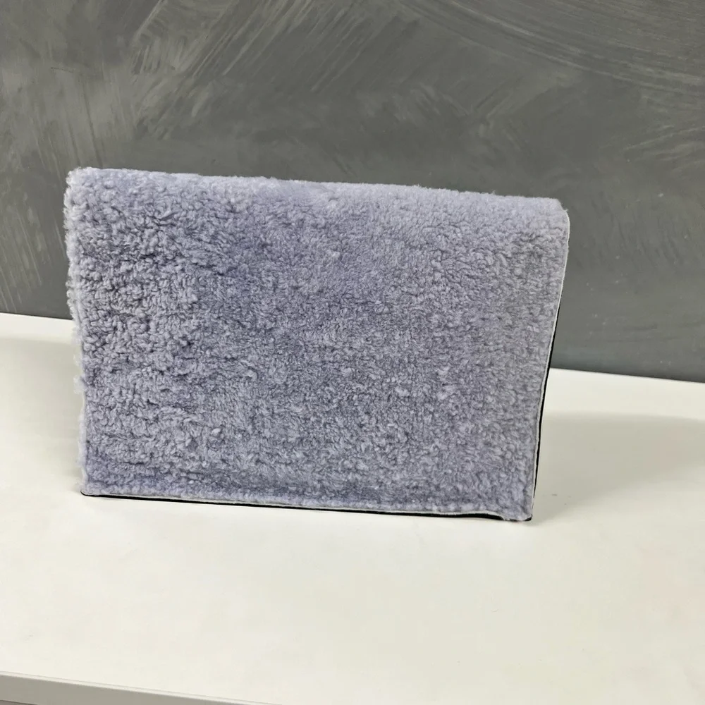 Proenza Schouler Lavender Shearling Clutch - Picture 3 of 10